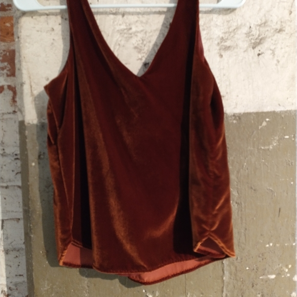 LOFT velvet tank, xs - Picture 2 of 2